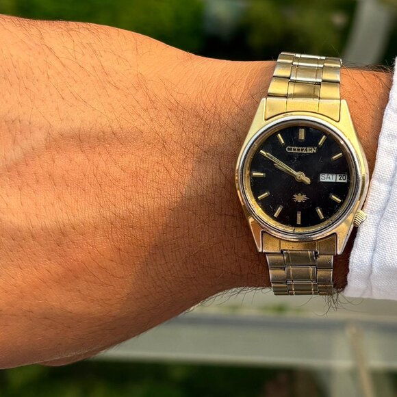 Rare Citizen - Automatic Vintage Watch - Black Dial - Made in Japan - Picture 3 of 6